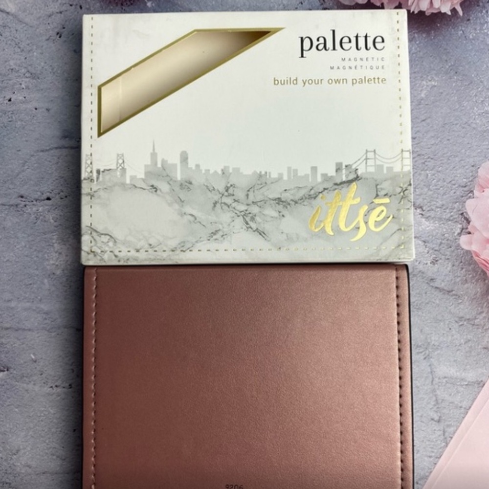 ITTSE Magnetic Refillable Mirrored Compact Palette w/4 Neutral Eye Shadow Colors - Picture 2 of 8
